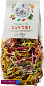 Stringhette 6 Sapori. Pasta Morelli. 500 gr.