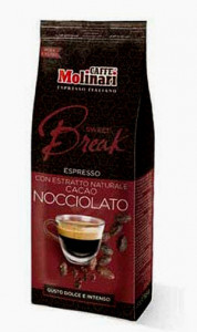 Sweet Break. Espresso Cacao-Nocciola. Molinari