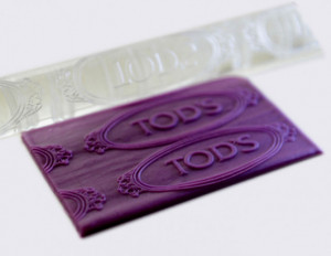 Tods Griffe. Mattarello Acrilico per decorazione