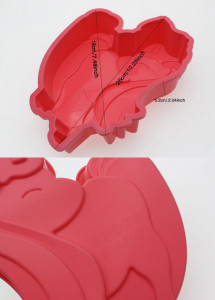 Unicorno. Grande Tortiera in silicone