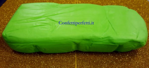 1 Kg. Verde Foglia. Pasta di zucchero Confetti Perfetti. Gluten Free
