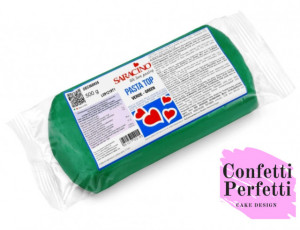 500 gr. Verde. Pasta di zucchero Top Saracino. Gluten Free