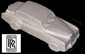 Automobile Rolls Royce. Stampo in policarbonato flessibile