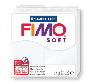 Bianco. Fimo Soft. Pasta modellabile Termoindurente