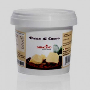 Burro di Cacao di altissima qualità Saracino. 200 Grammi.
