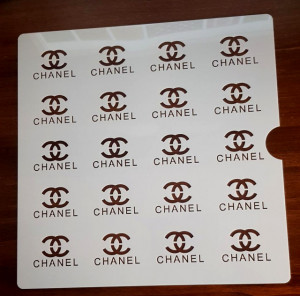 C.C. Griffe. Grande Stencil di 28 x 28 cm