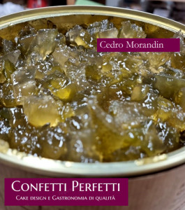 Cedro Candito. Morandin. Frutta Candita.