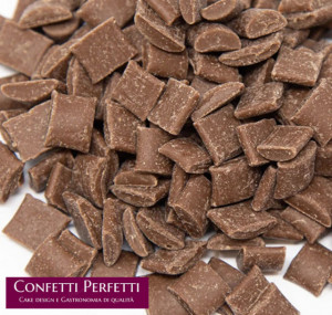 Chunks. Cioccolato al Latte a pezzi per cottura. Irca