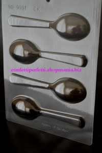 stampo cucchiaini di cioccolato