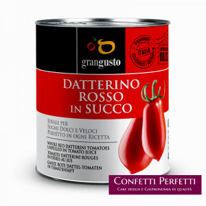 Datterino Rosso in succo. 800 gr. GranGusto Linea Professional