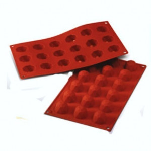Diamanti. Stampo in silicone per Muffin, Brownie, Cupcake e Dolci.