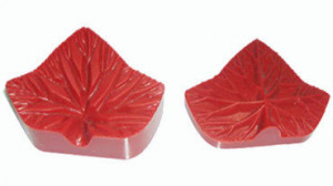 Foglia Edera. 2 stampiin silicone