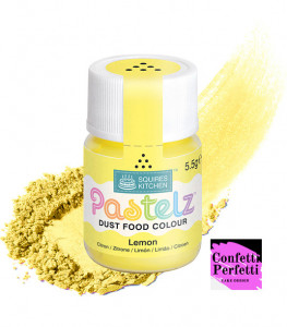 Giallo Limone Pastello in polvere. Colorante PASTELZ. Squires Kitchen
