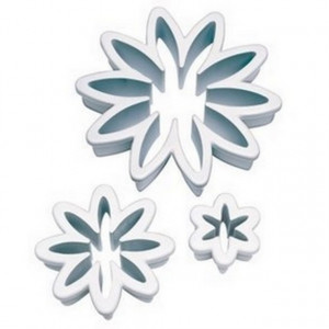 Margherite. 3 Stampi in plastica