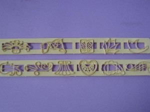 Musica. Set di 11 stampi Patchwork Tagliapasta