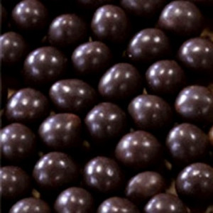 Perline di riso e frumento coperte di Cioccolato Fondente. CRUNCHY BEADS. 2/3 millimetri. Irca