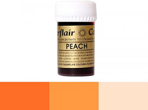 Pesca. Linea Pastello. Colorante in Gel concentrato. Peach. Sugarflair