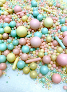 Sprinkle Glitter di Zucchero. Ice Cream Note. 100 gr.