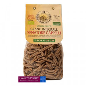Strozzapreti Integrali Bio Senatore Cappelli. Pasta Morelli. 500 gr.