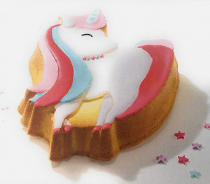 Unicorno. Grande Stampo in silicone per i bambini