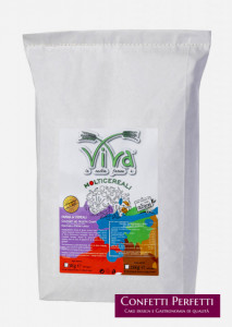 VIVA LA FARINA. Farina Molticereali. Con Semi di Chia, Papavero, Sesamo, Lino e Girasole. 1 kg