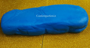 1 Kg. Azzurro Elettrico. Pasta di zucchero Confetti Perfetti. Gluten Free
