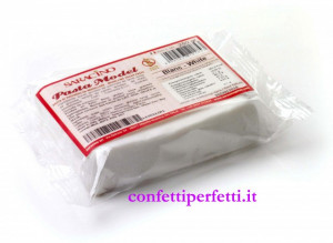 250 gr. Bianca. Pasta di zucchero Model Saracino. Gluten Free