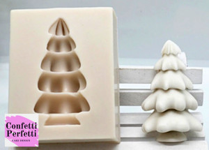 Albero di Natale in 3/D. Stampo silicone