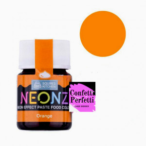 Arancione. Fluo NEONZ. Colorante alimentare in gel. Squires Kitchen