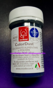 BLU CIANO Colorante Lipo in polvere concentrato.Modecor