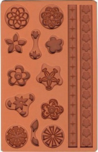 Bordo Diadema e Camei. Stampo in silicone