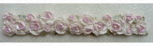 Bordo piccole Rose. Stampo in silicone