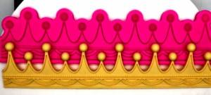 Corona Principessa 22 cm. Stampo Large in silicone