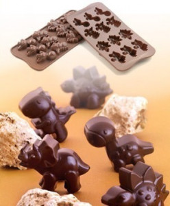 Dinosauri. Stampo per cioccolato in silicone