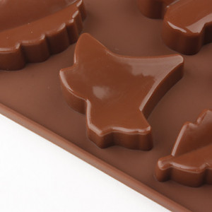 Foglie. Stampo per cioccolato in silicone