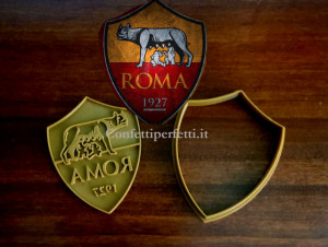 Stampo biscotti Calcio AS Roma