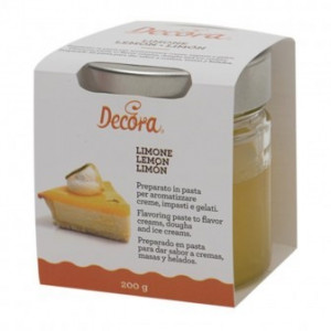 Limone. Aroma in Pasta concentrato. Decora