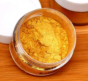Oro della Savana. Colorante Metallizzato e Setoso in Polvere. Rainbow Dust
