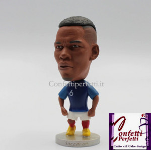 Pogba. Manchester United. Statuina in PVC Resina
