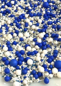 Sprinkle Glitter di Zucchero. Ultramarine. 100 gr.