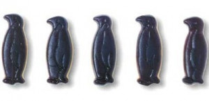Stampo silicone di simpatici Pinguini.