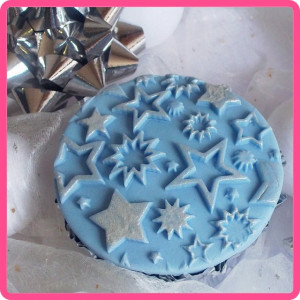 Stelle e Stelline. Stampo silicone. Starburst. Originale Katy Sue.