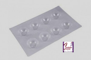 Supporto modella fiori Tondi 8 cavità da 5 cm