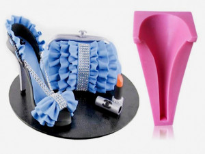 Stampo silicone per un tacco alto 