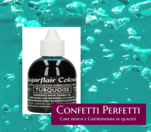 Tiffany 60 ml. Colorante liquido anche per Aerografo. Sugarflair