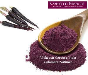 Ultra Viola con Carota e Viola. Colorante Naturale. Ultra Violet Purple. 100% Vegano. 80 gr.