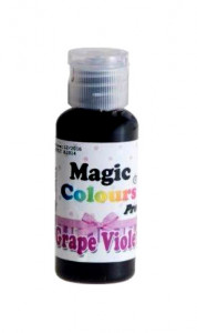 Viola Uva. Colorante in gel. Grape Violet. Kosher e Gluten Free. Magic Colours