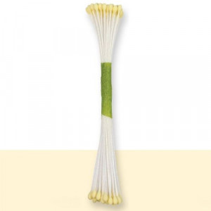 50 Pistilli 2 mm Avorio