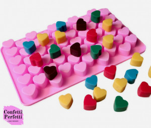 55 Cuori. Stampo in silicone