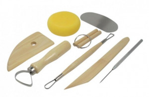 Bisturi in acciaio per modellare,Argilla, Creta,Ceramica,Fimo,pasta di zucchero